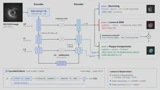 Multitask ConvNeXt-U-Net Architecture for HD-IVUS