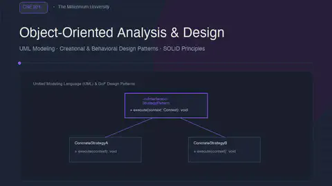 CSE 321: Object-Oriented Analysis and Design